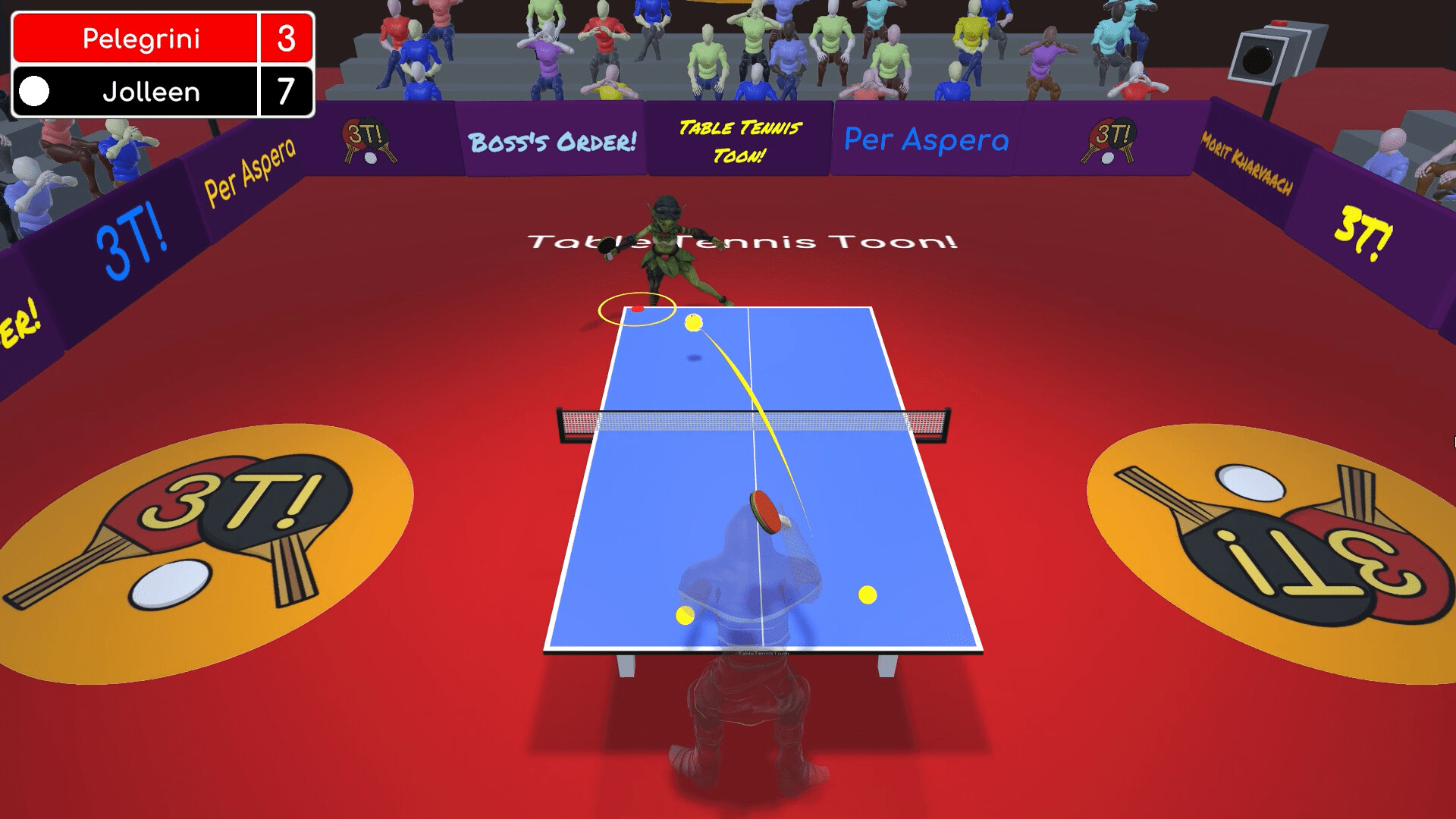 Table Tennis Toon! Screenshot 3