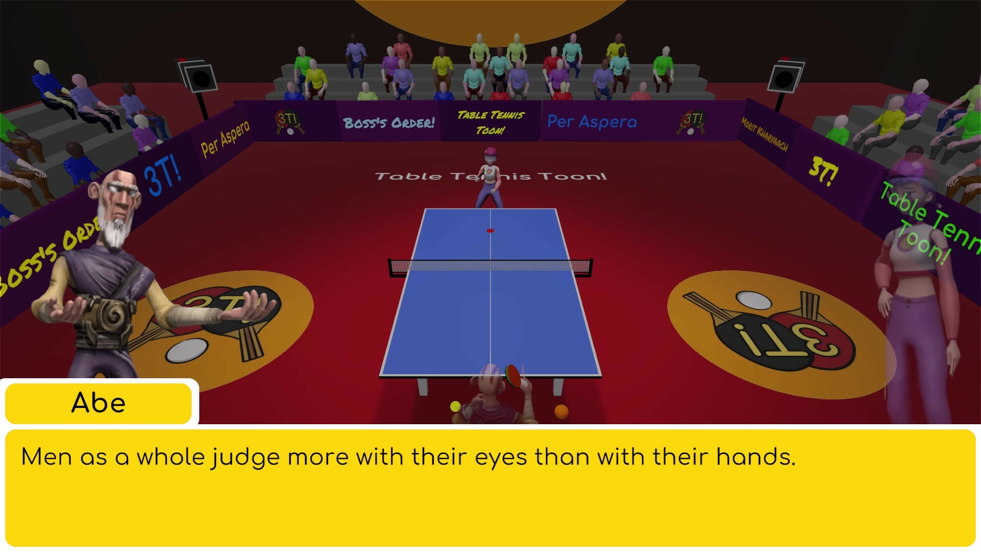Table Tennis Toon! Screenshot 1
