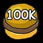 100000 Burgers icon