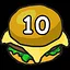 10 Cheeseburgers icon