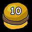 10 Burgers icon