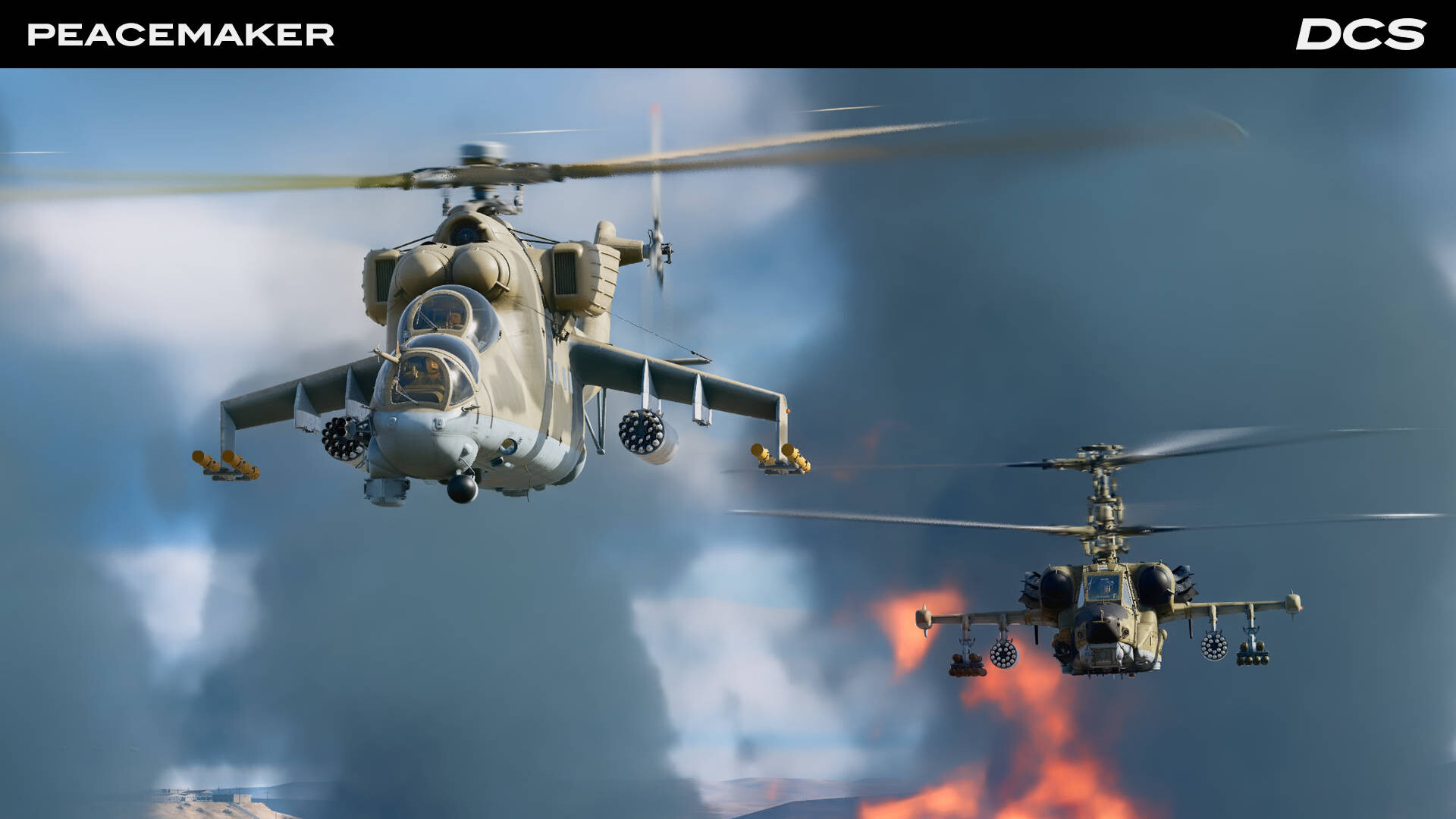 DCS: Mi-24 and Ka-50 Peacemaker Campaign by Eagle86 Screenshot 0