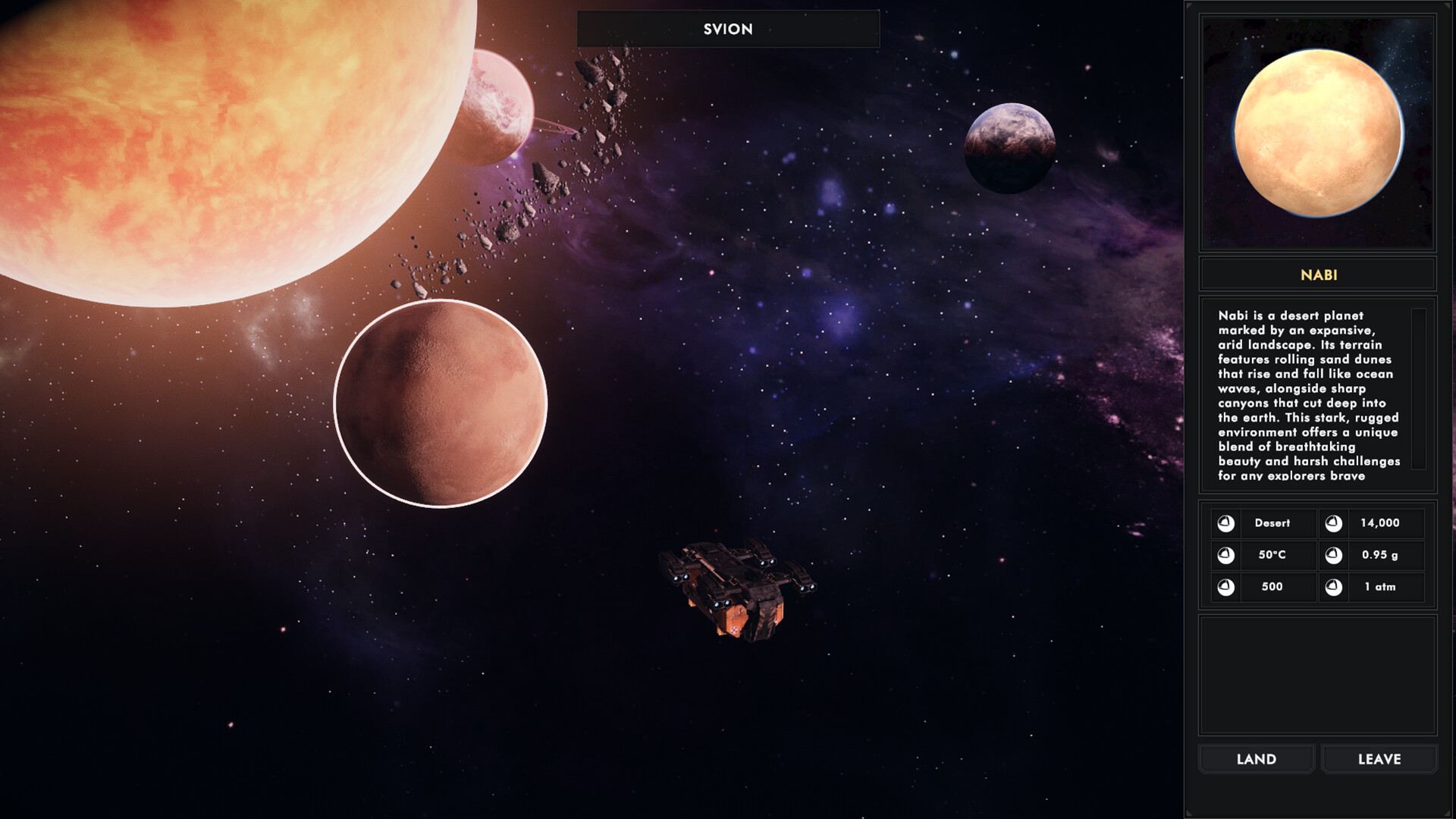 Sector Unknown Demo Screenshot 1