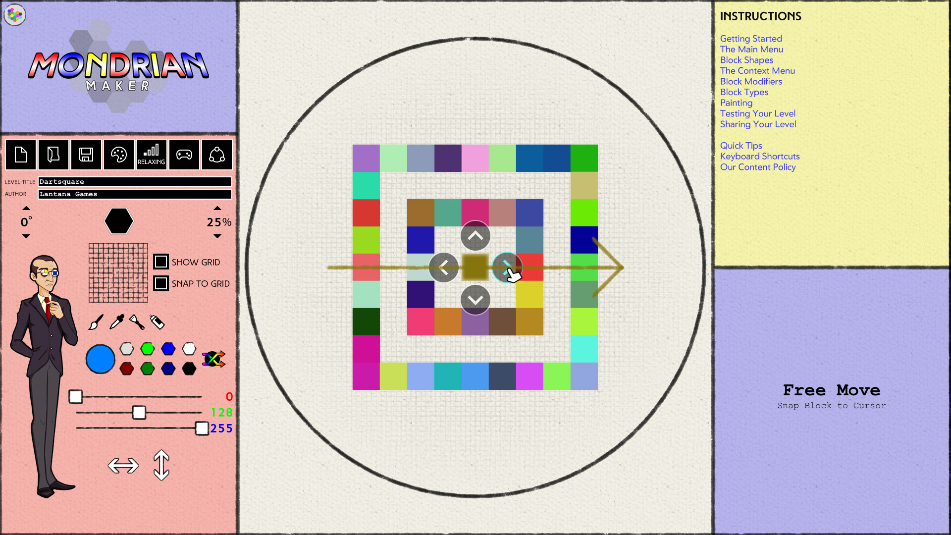 Mondrian - Plastic Reality Screenshot 1
