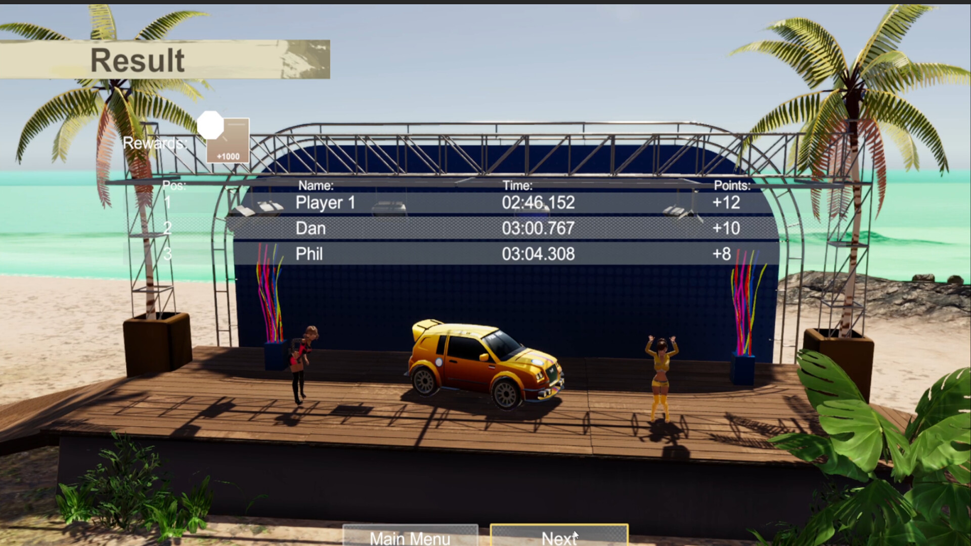 Neon Curves Racing Screenshot 4