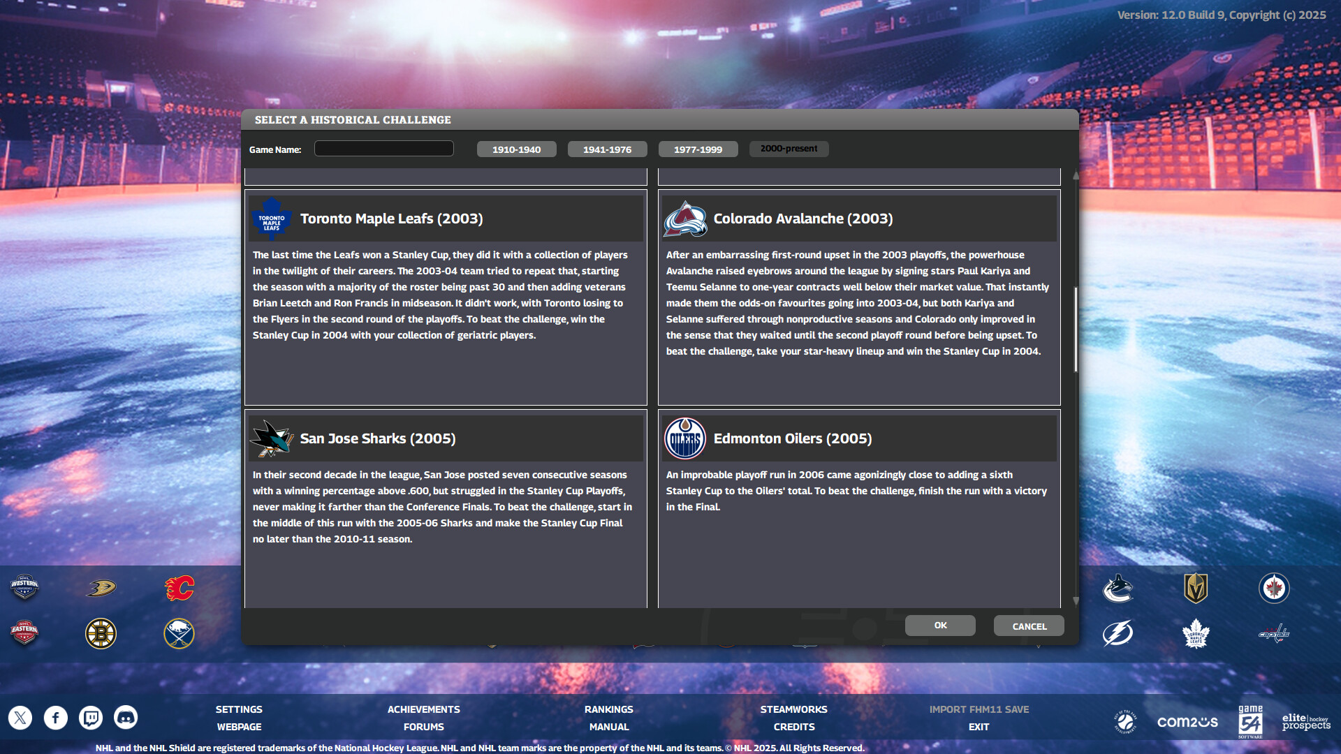 Franchise Hockey Manager 12 Screenshot 11