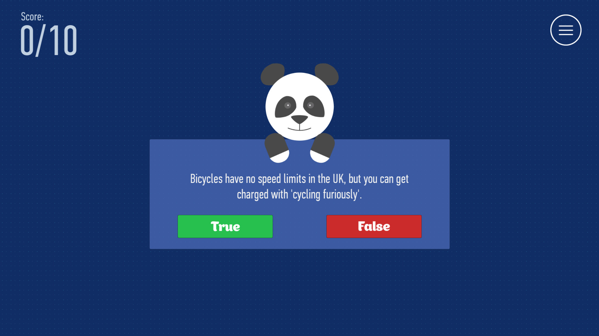 True or False Screenshot 0