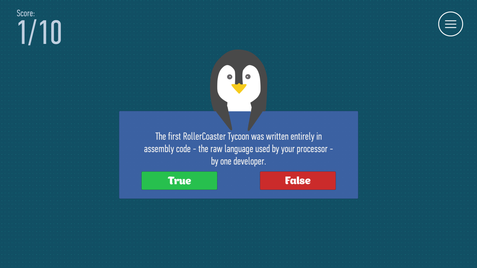 True or False Screenshot 2