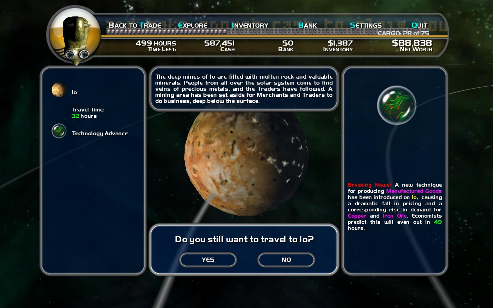 Space Trader: Merchant Marine Screenshot 0