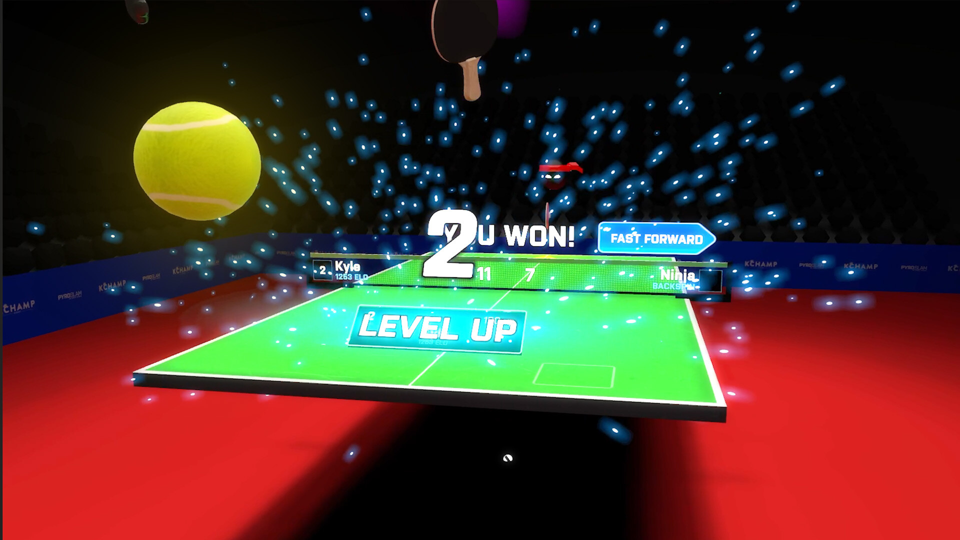 PyroSlam: VR Table Tennis Screenshot 4