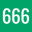 Combo score 666 icon