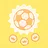 Gold Trophy Football