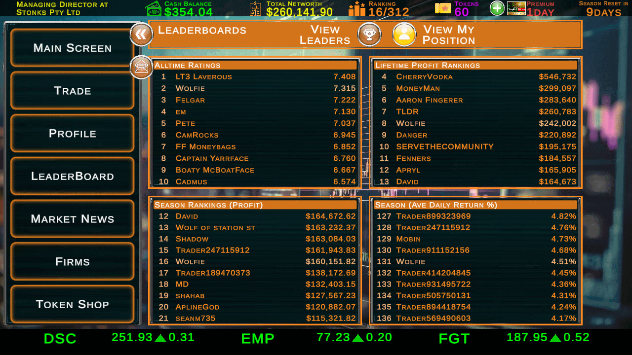 Stock Market Tycoon: Challenge Screenshot 4