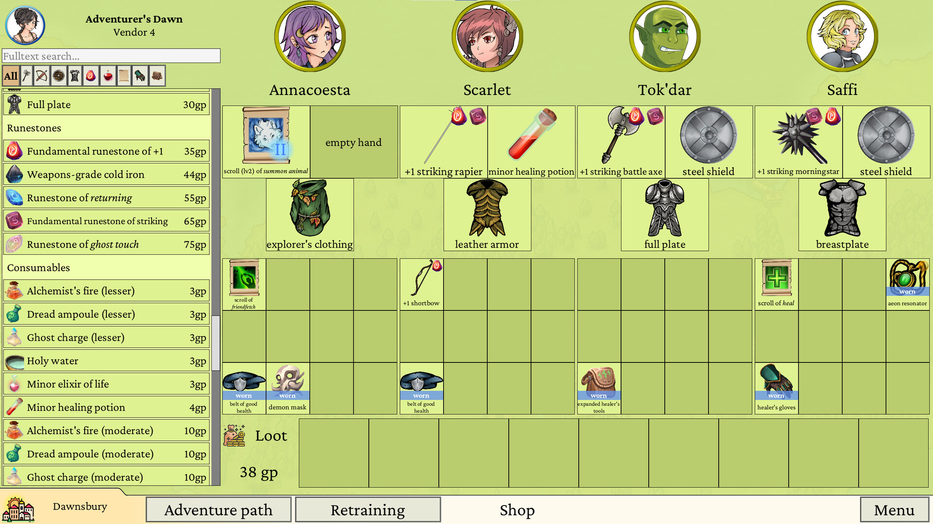 Dawnsbury Days Screenshot 5