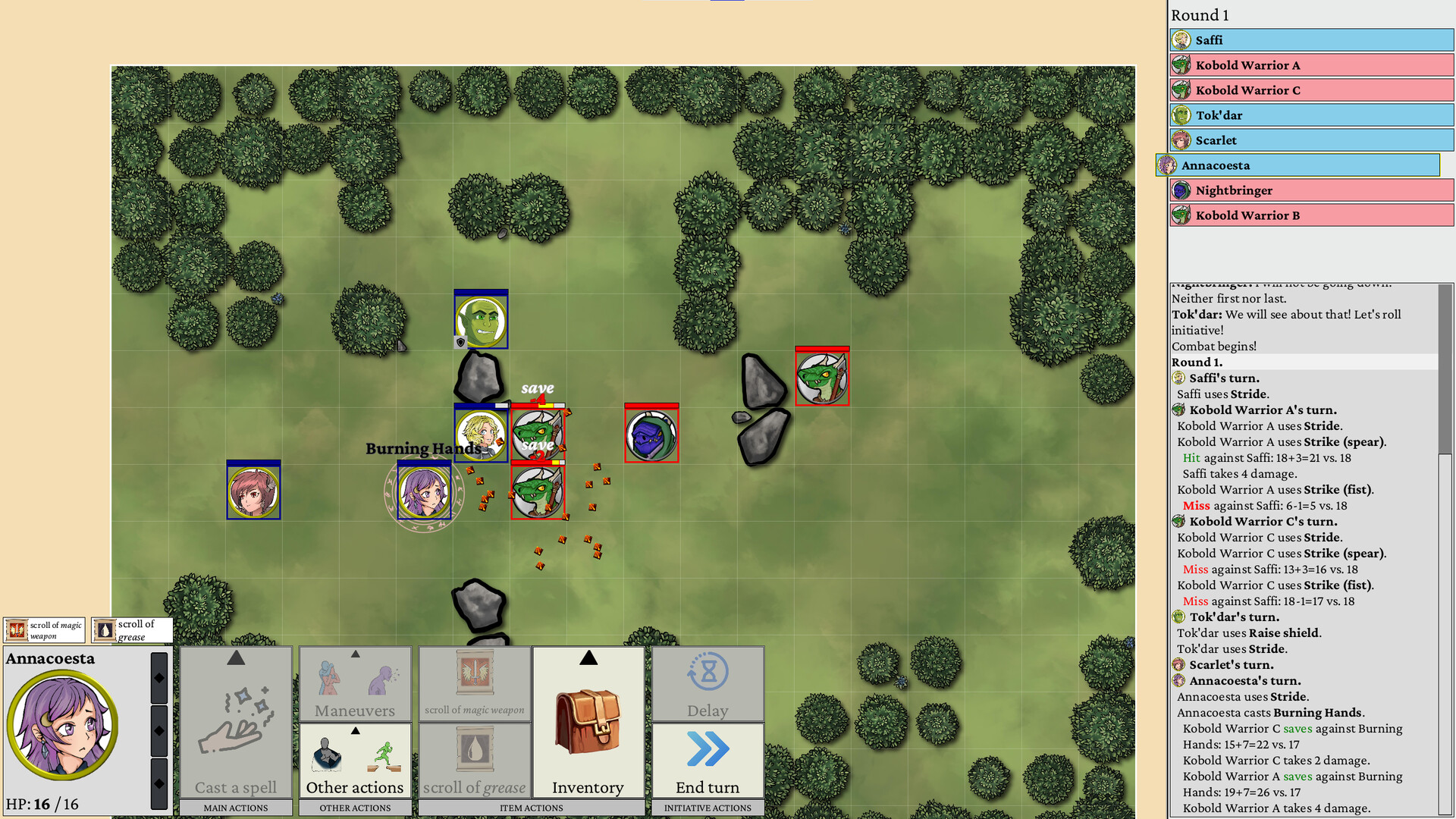 Dawnsbury Days Screenshot 1