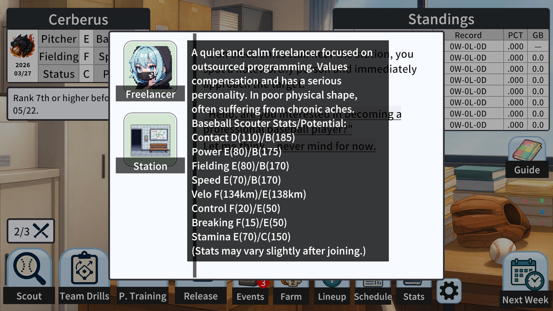 Baseball Scouter Screenshot 4