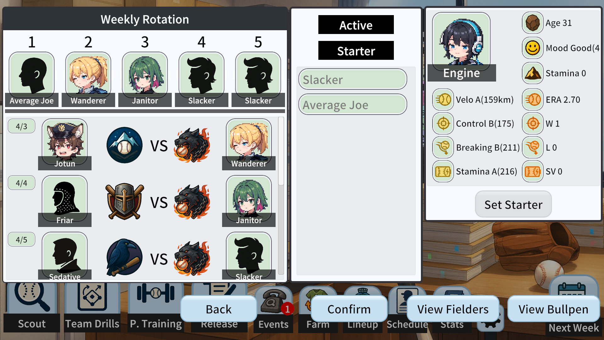 Baseball Scouter Screenshot 2