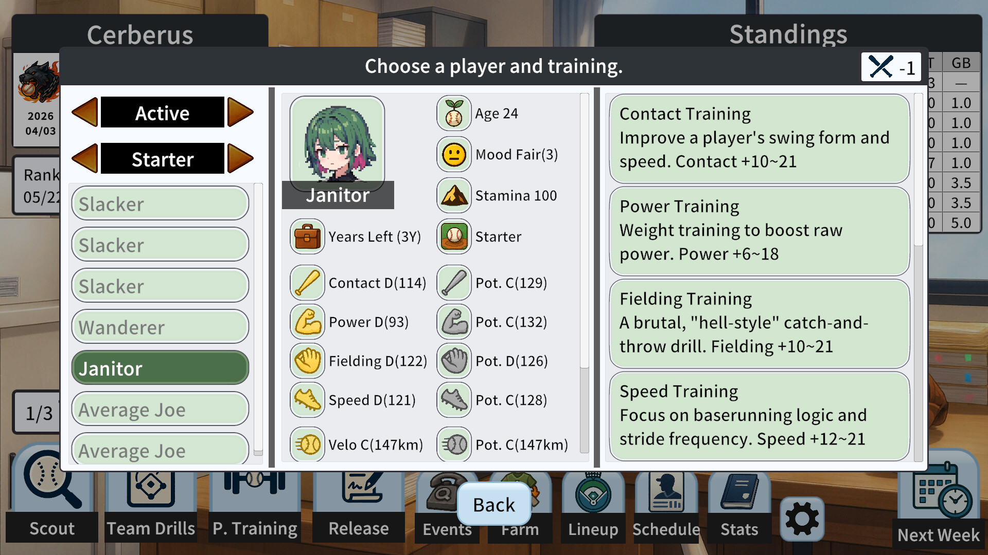 Baseball Scouter Screenshot 5