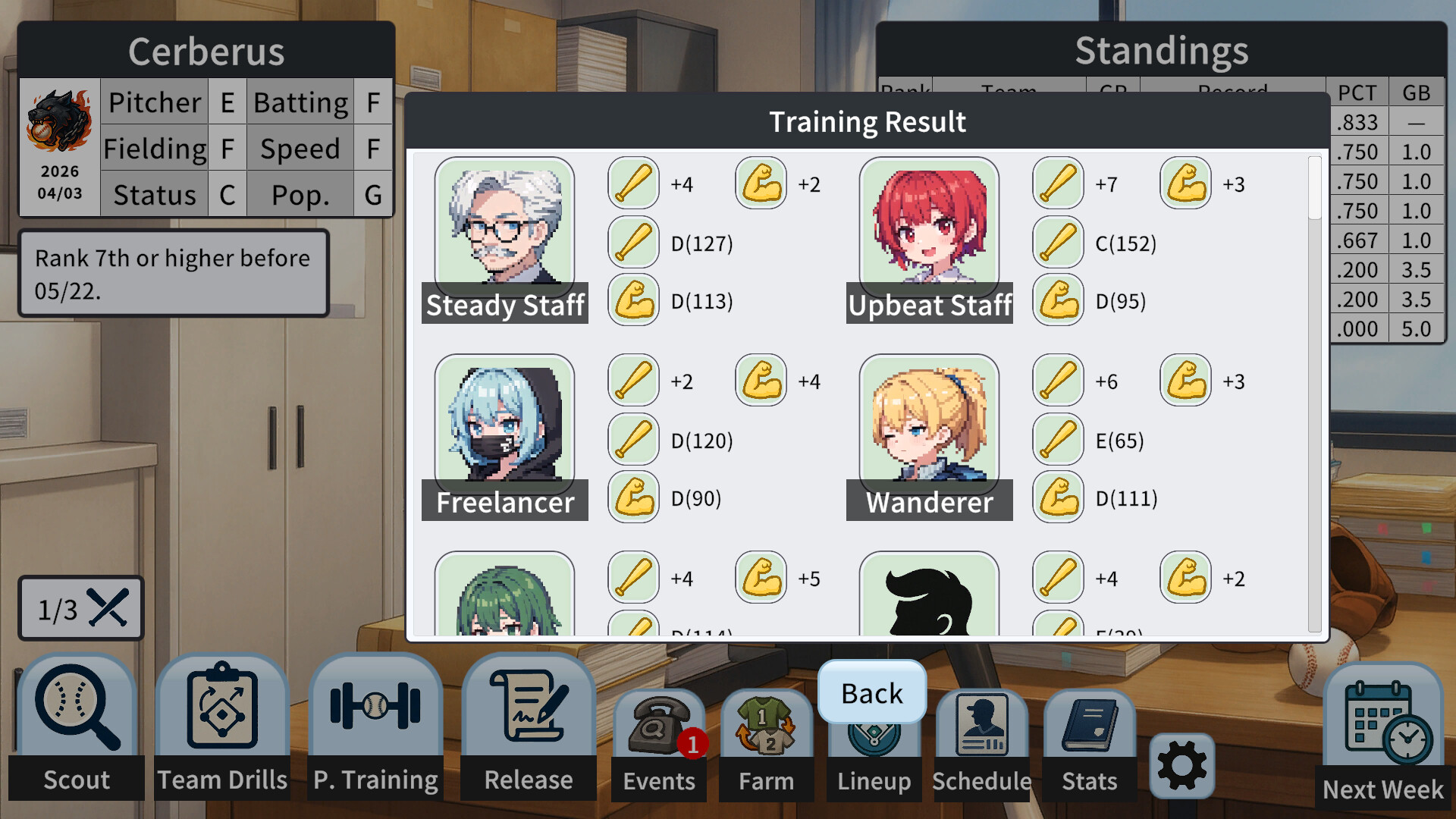 Baseball Scouter Screenshot 1