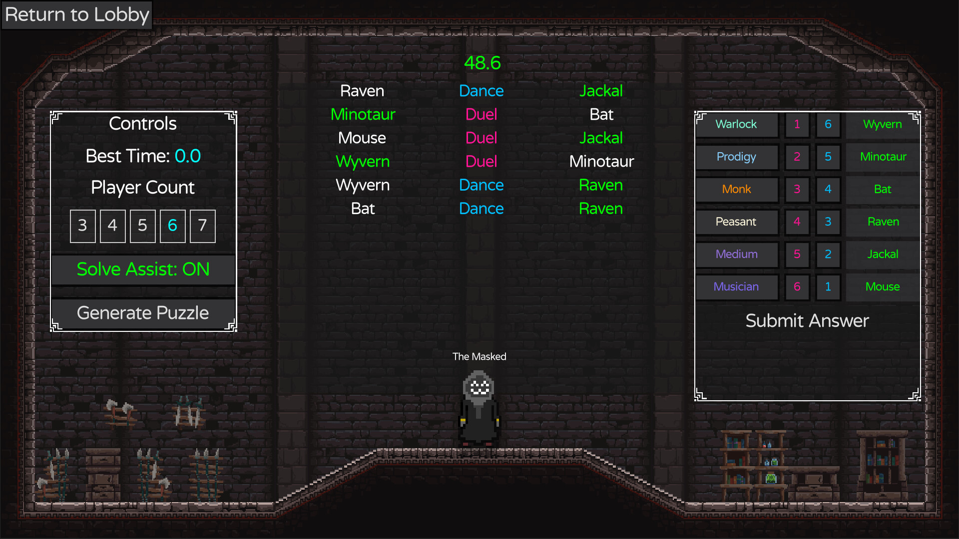 Behind the Masks Screenshot 2