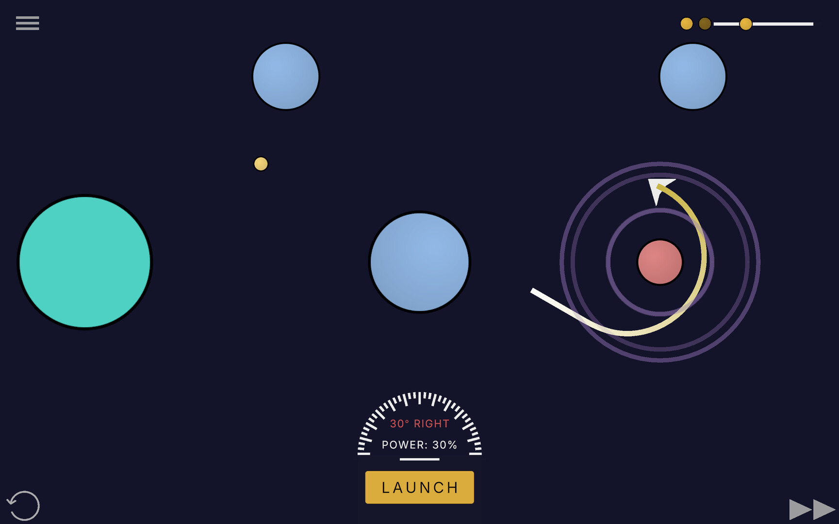 Orbital Trajectory Screenshot 1