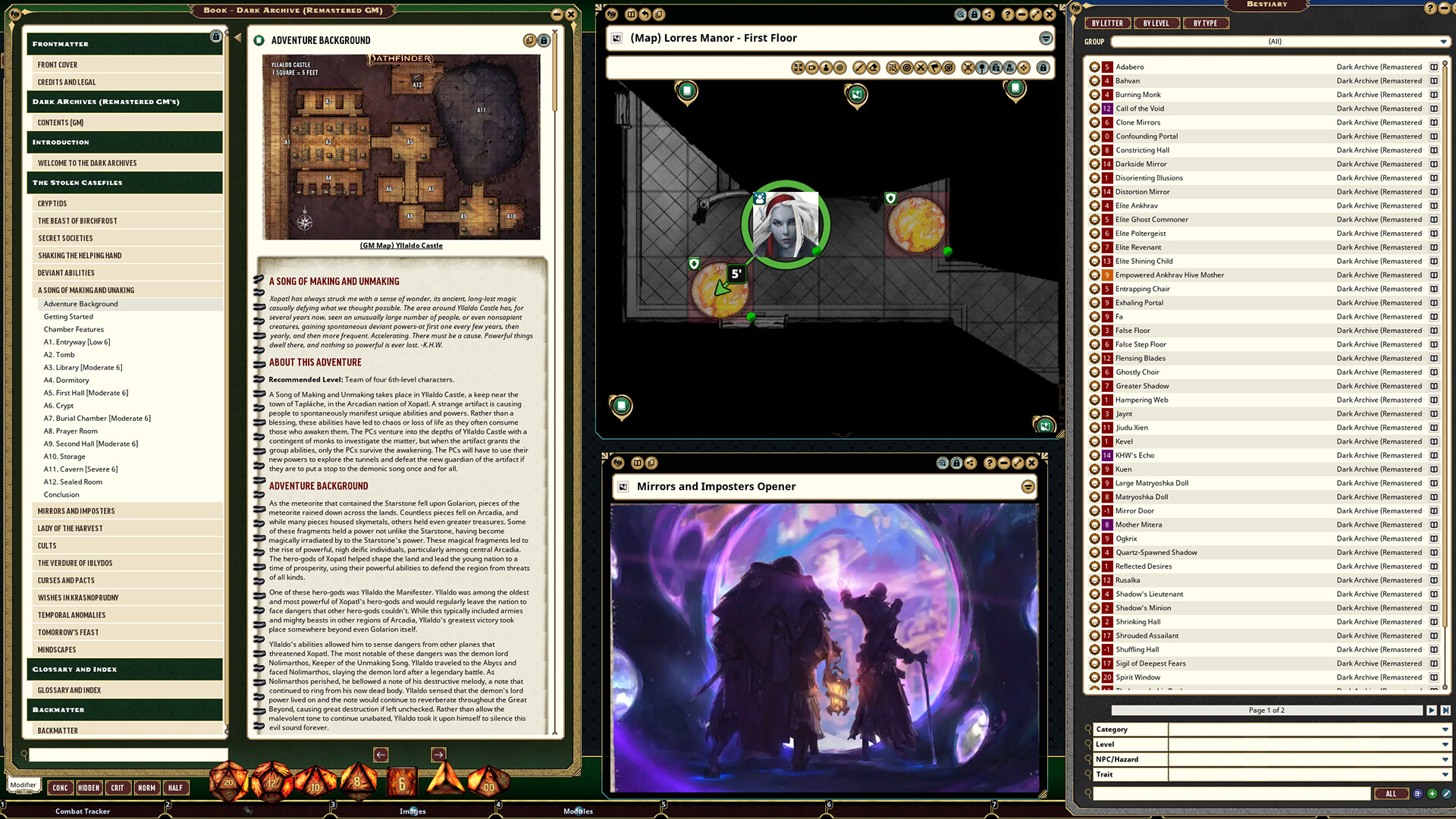 Fantasy Grounds - Pathfinder 2 RPG - Dark Archive (Remastered) Screenshot 4