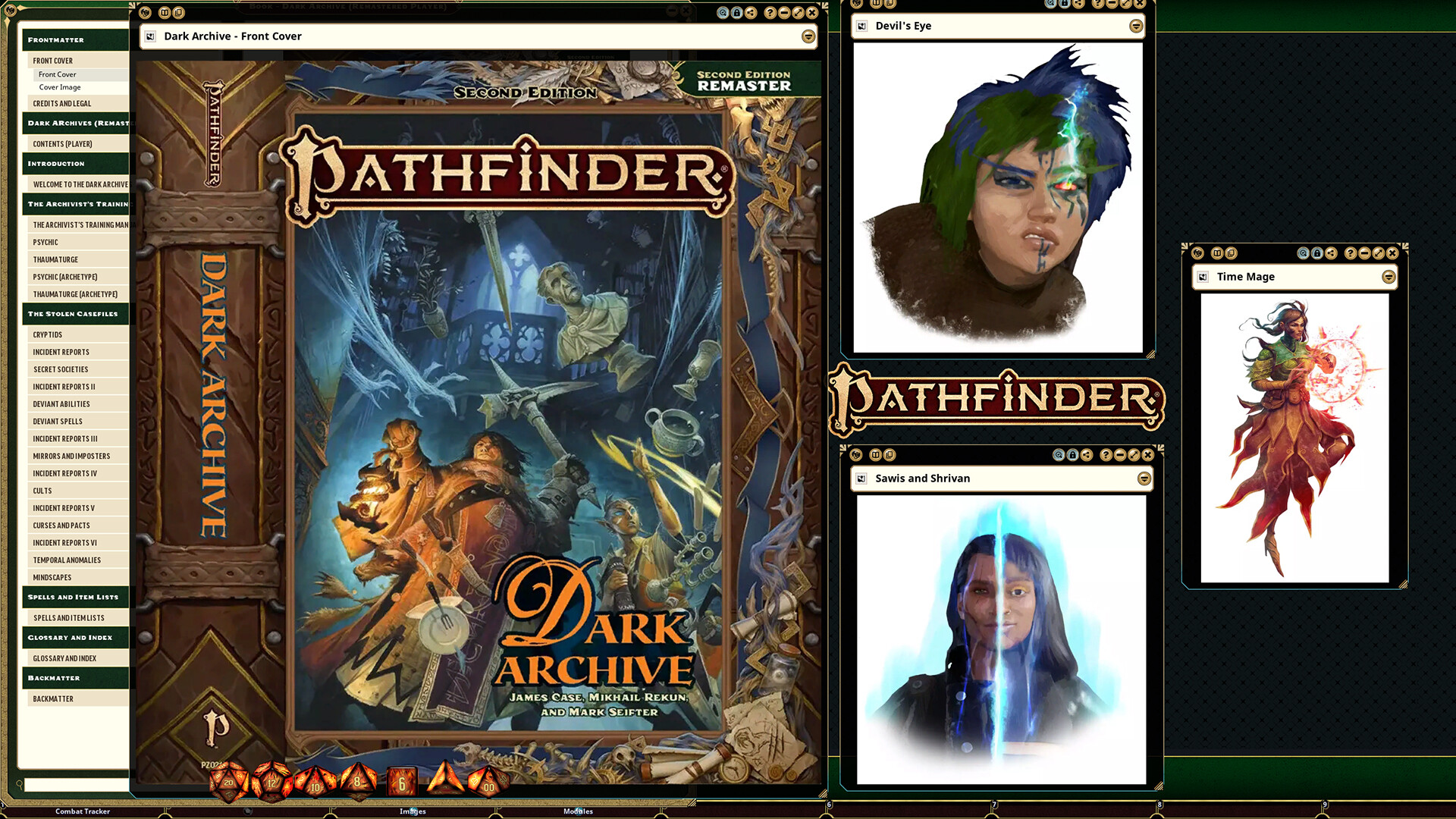 Fantasy Grounds - Pathfinder 2 RPG - Dark Archive (Remastered) Screenshot 3