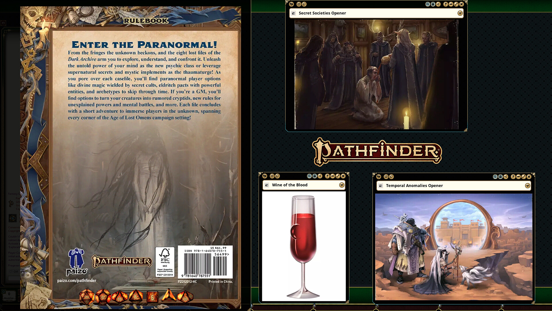 Fantasy Grounds - Pathfinder 2 RPG - Dark Archive (Remastered) Screenshot 2