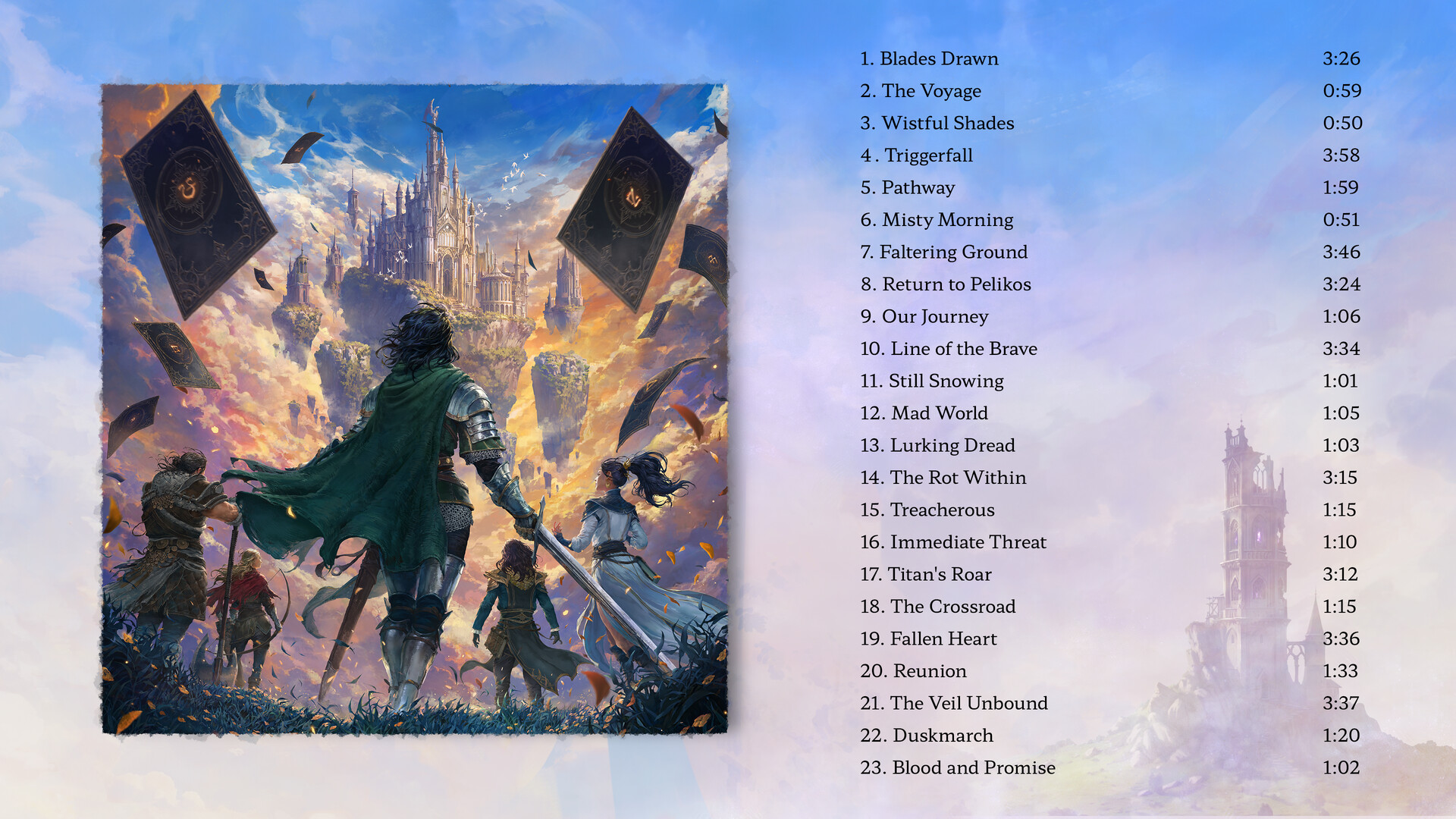 Lost Eidolons: Veil of the Witch - Original Soundtrack Screenshot 0