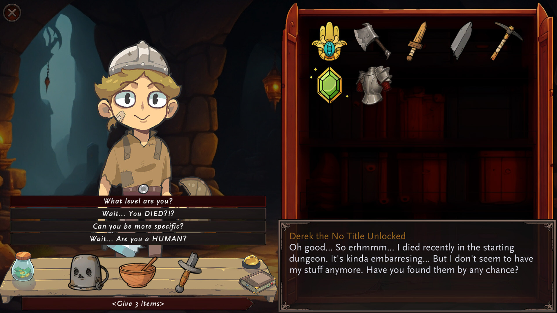 Dungeons & Dropped Things Screenshot 1