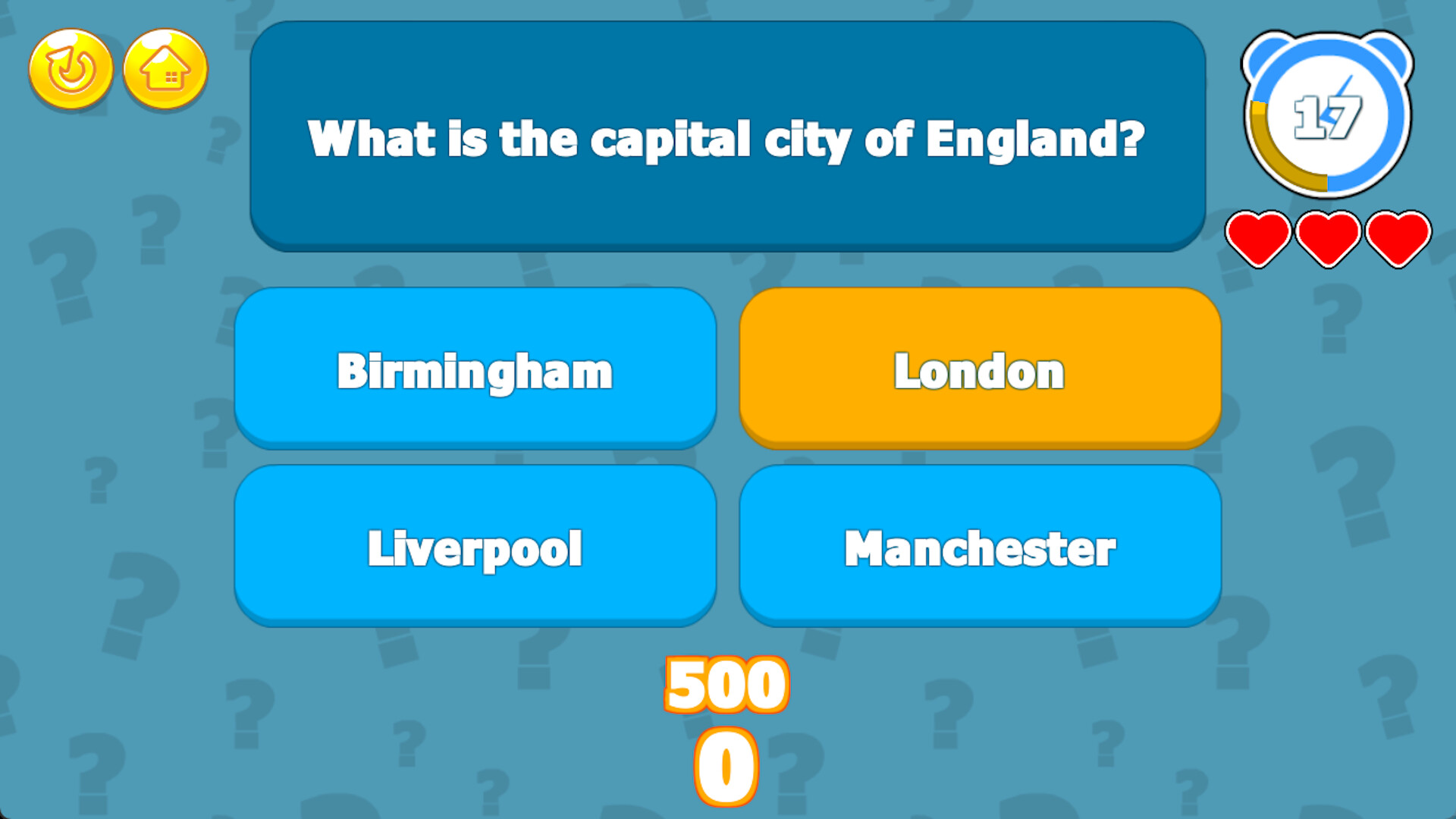 Capital Cities Trivia Screenshot 0