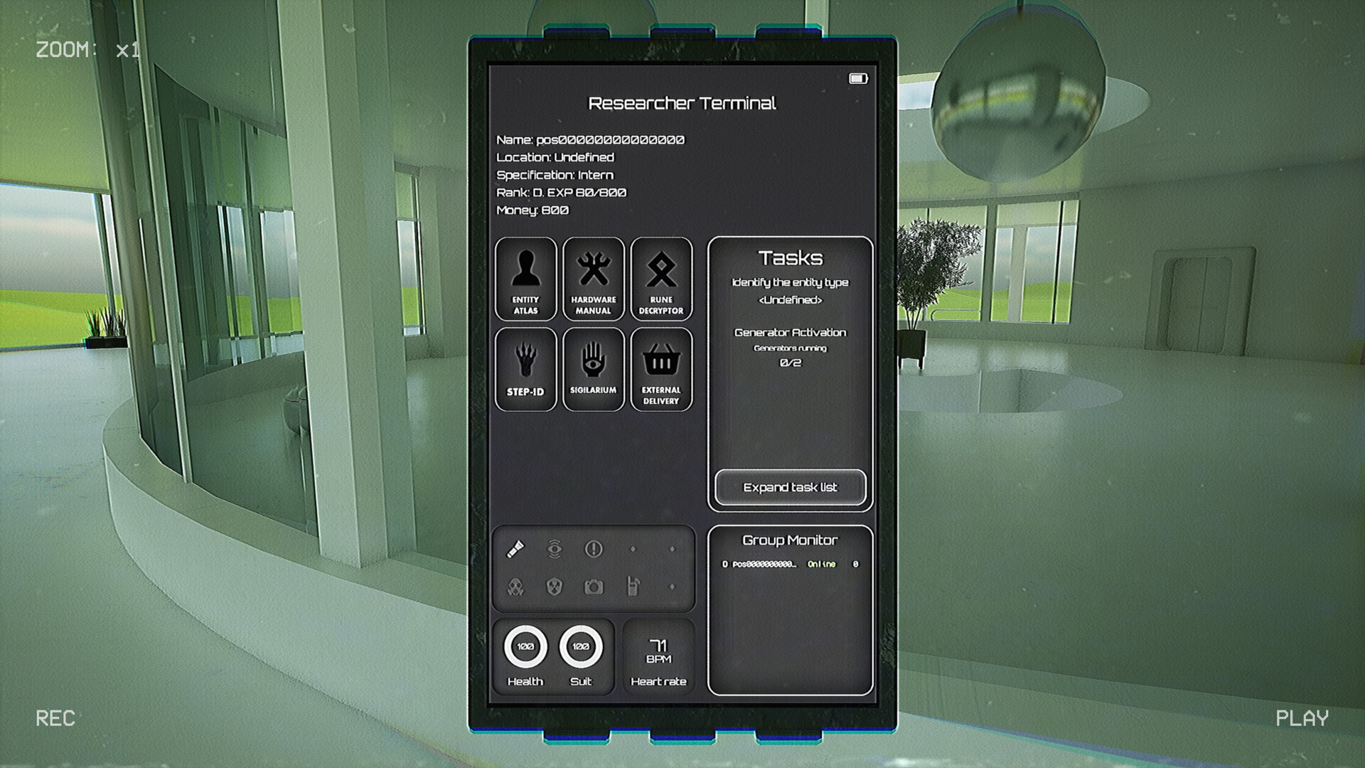 Entity Research Group Screenshot 5