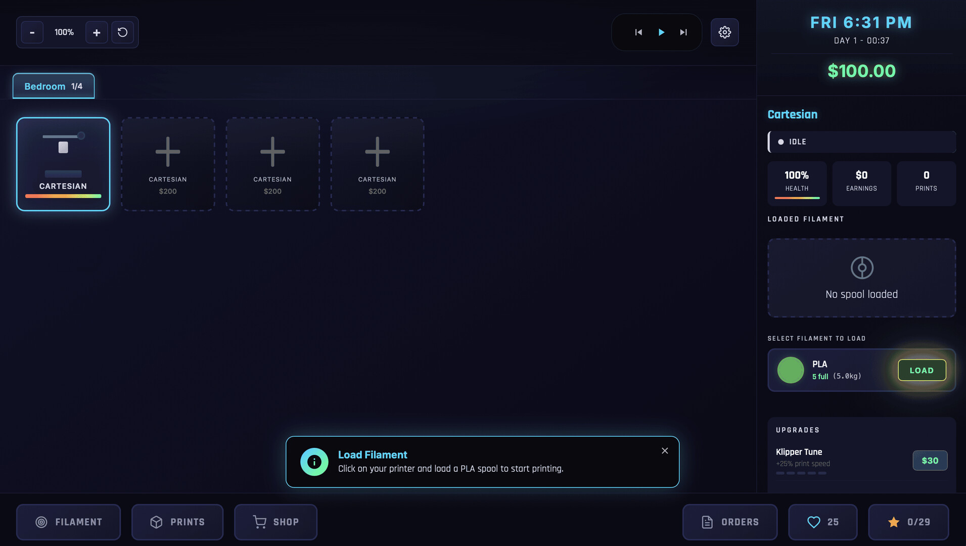 3D Printer Manager Screenshot 0