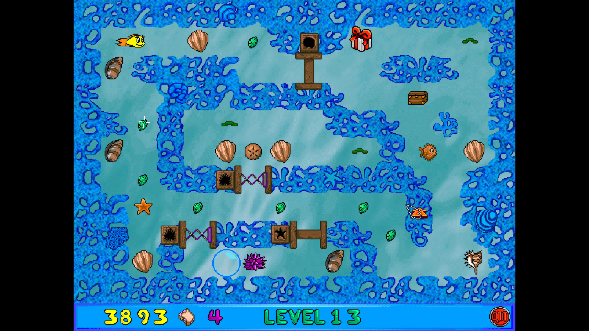 Freddi Fish and Luther's Maze Madness Screenshot 3