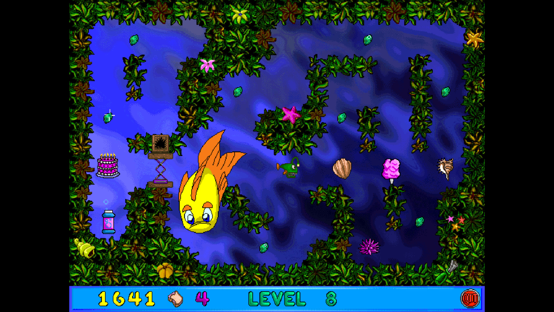 Freddi Fish and Luther's Maze Madness Screenshot 2