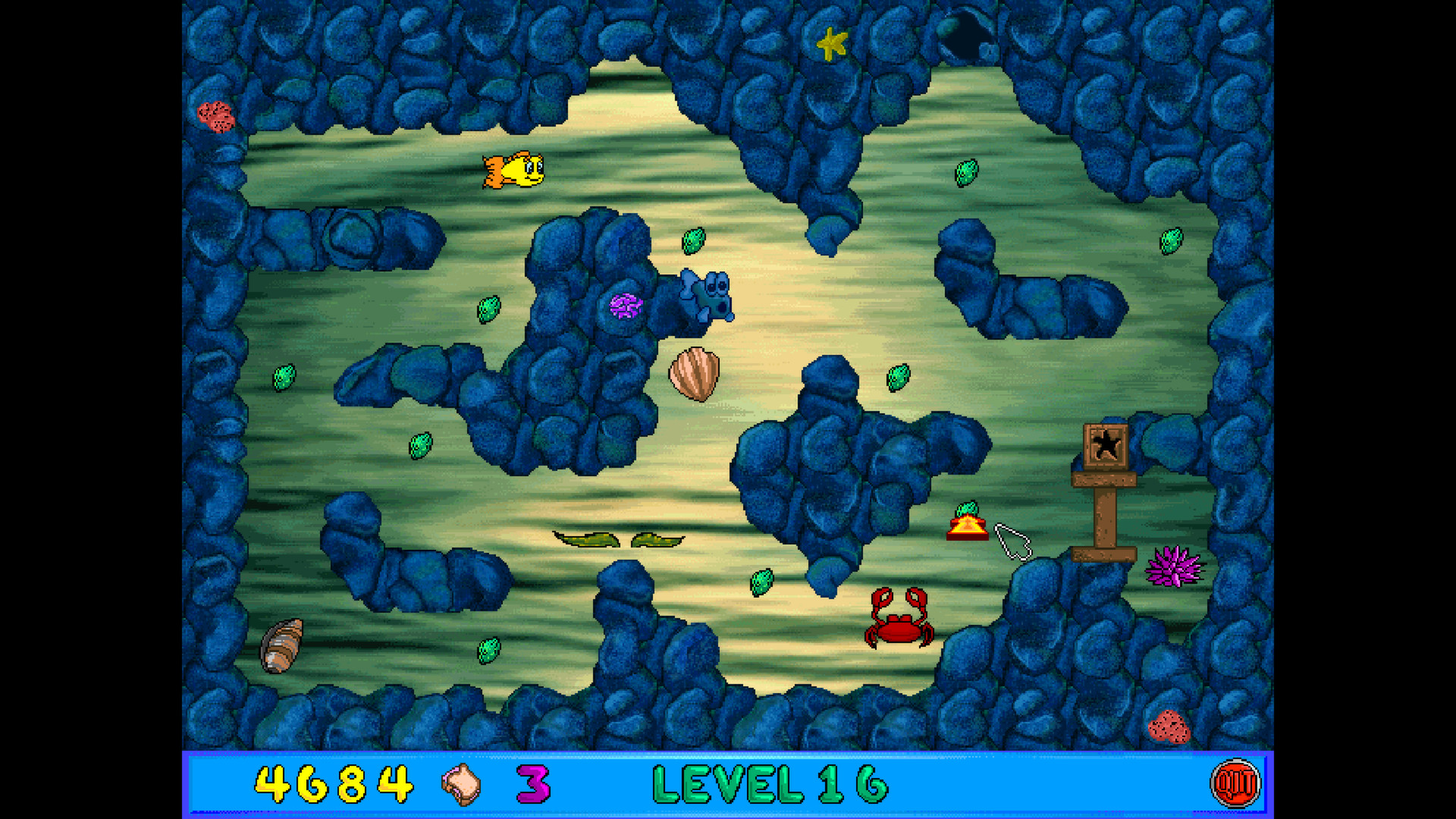 Freddi Fish and Luther's Maze Madness Screenshot 4