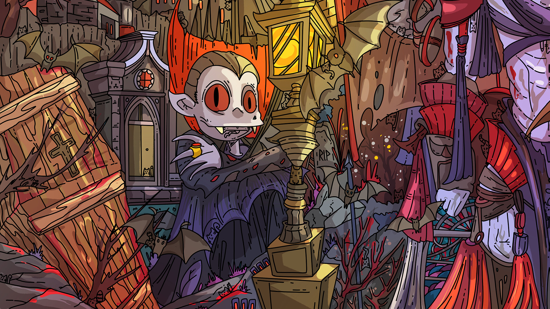 100 Vampire Cats Screenshot 3