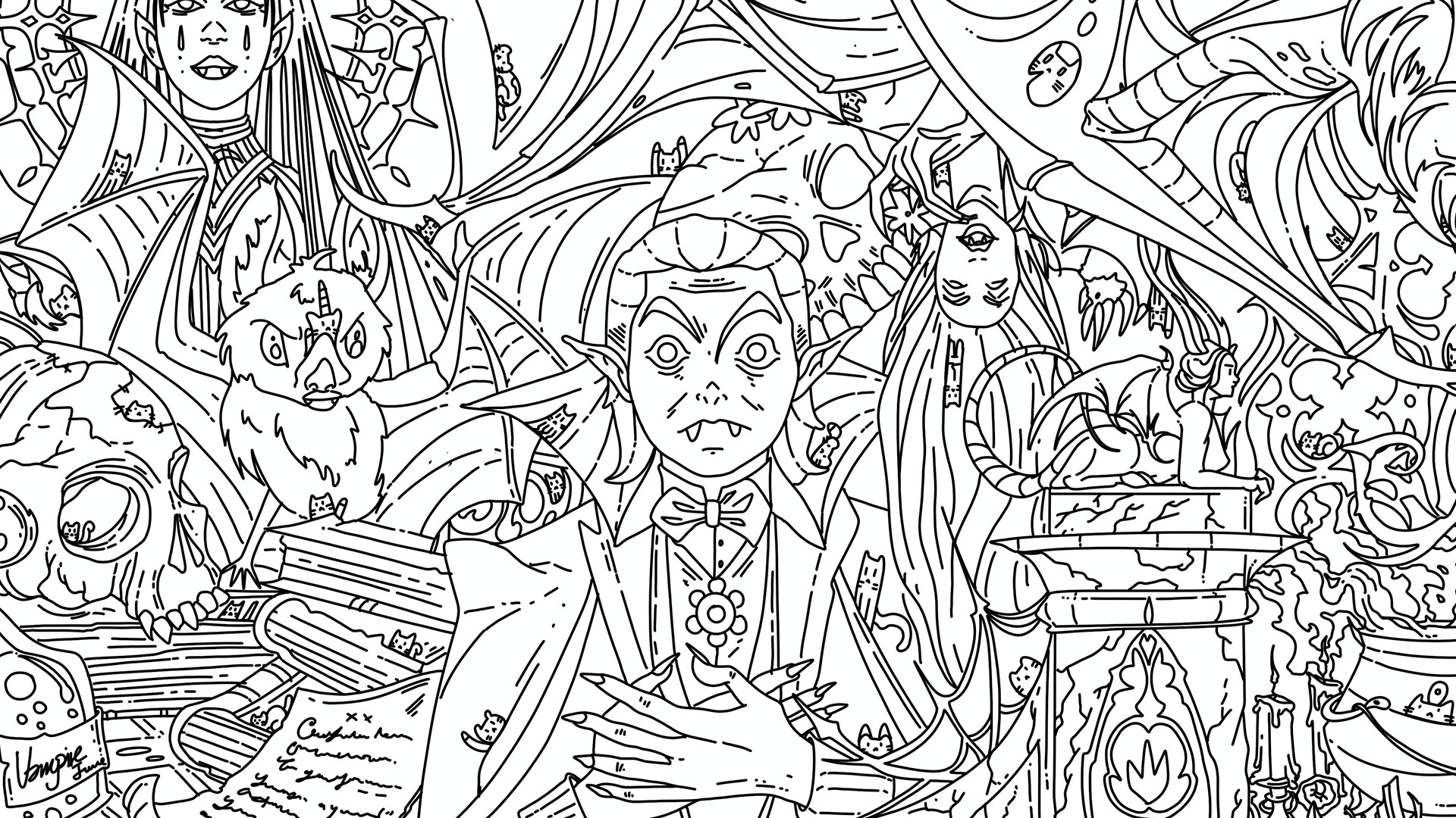 100 Vampire Cats Screenshot 11